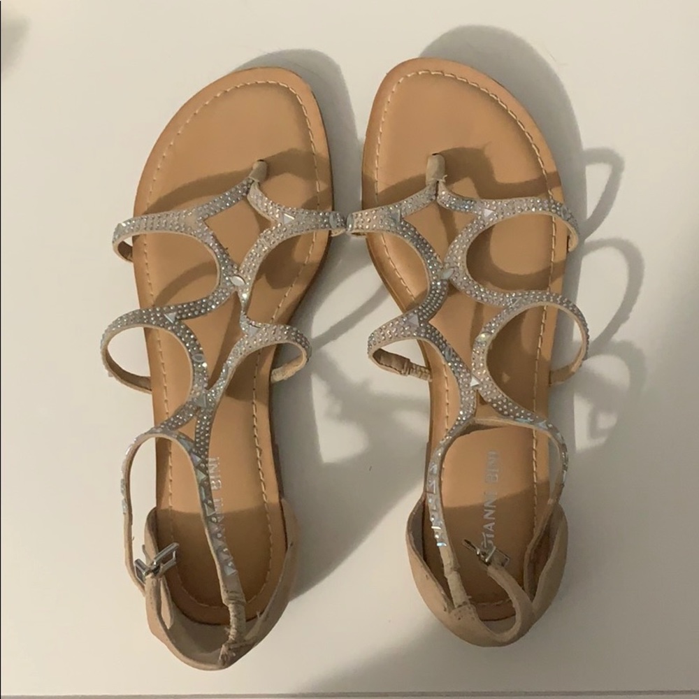 Sparkly sandals
